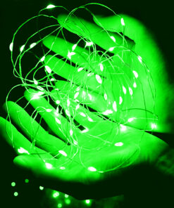 green fairy lights